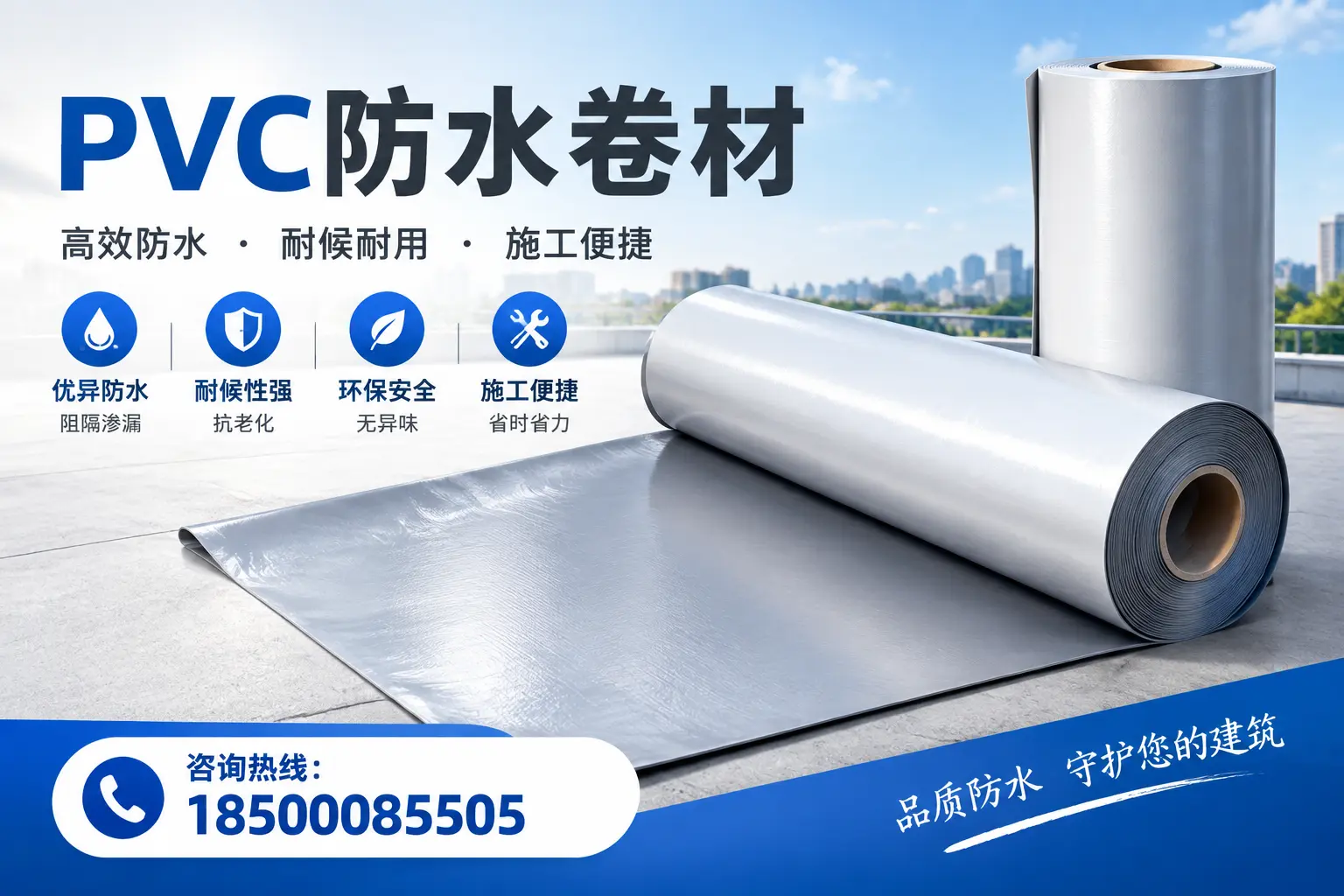 对比不同品牌PVC防水卷材的性价比,帮助五家渠用户选择