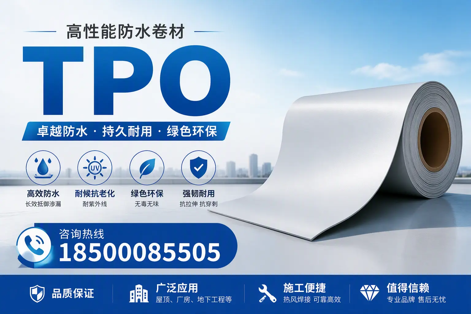 TPO材料的环保特性及其在五家渠的应用