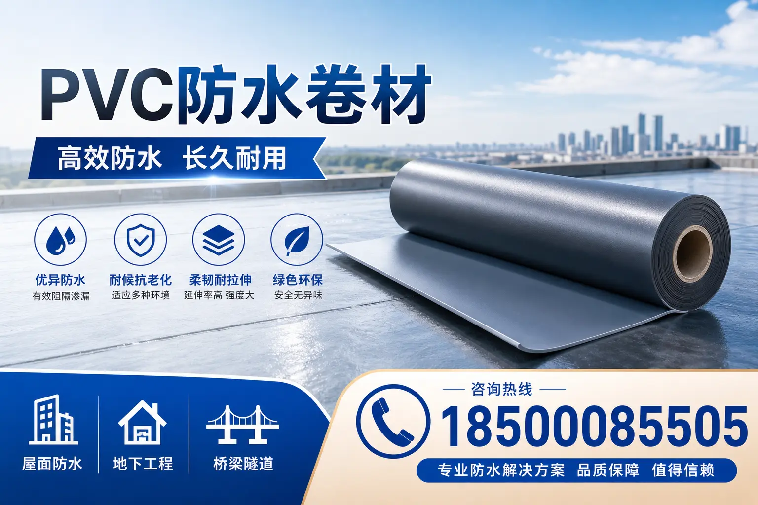 如何选择优质的pvc防水卷材？五家渠的专家建议